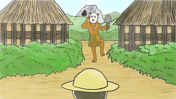 顔無し族の村